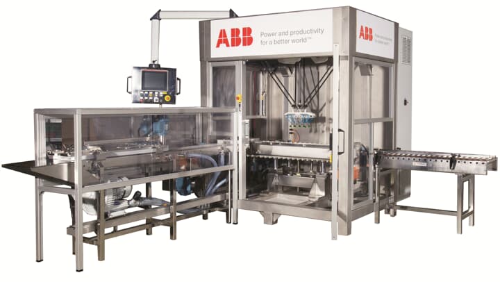 ABB机器人RacerPack - 流动包装物装箱