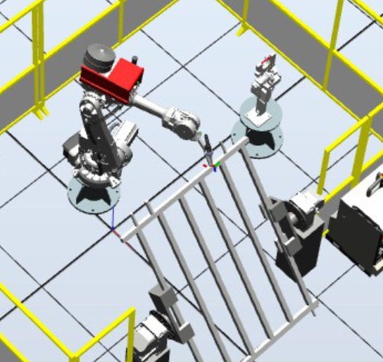ABB工业机器人焊接双轴变位机应用 360度无死角焊